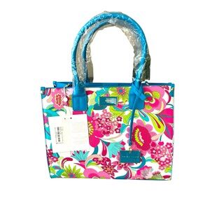 Trina Turk Floral Cloud Midsize Tote - NWT